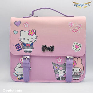 Hello Kitty And Friends My Melody Kuromi Kogyaru Pink Purple Mini Backpack Bag